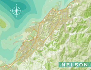 Nelson City Map 