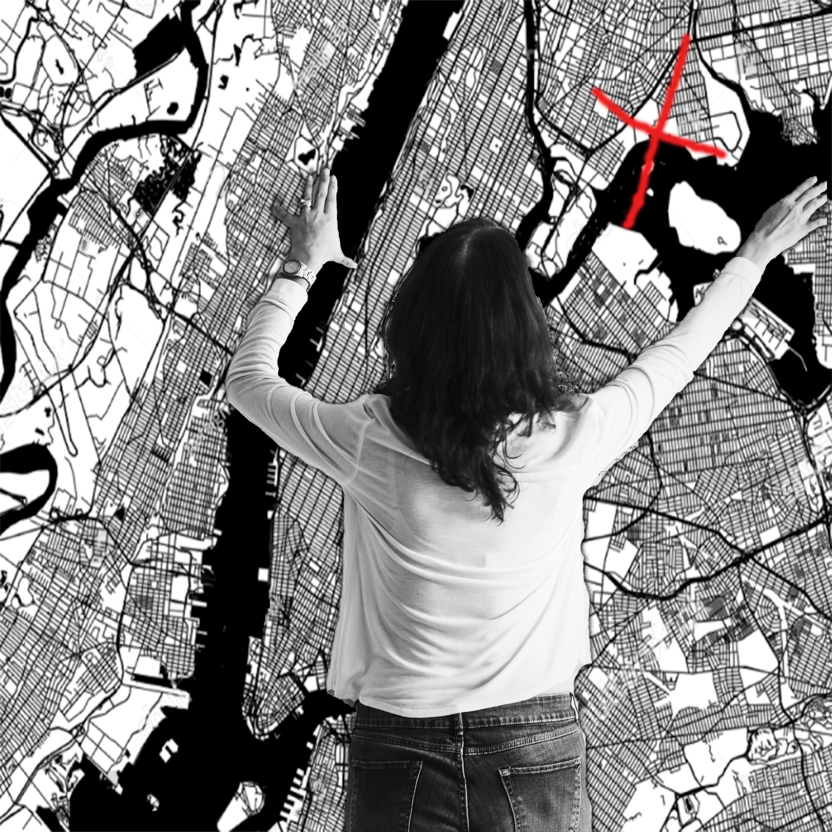 New York City Map Wallpaper