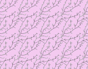 Blossoms Wallpaper - Lilac