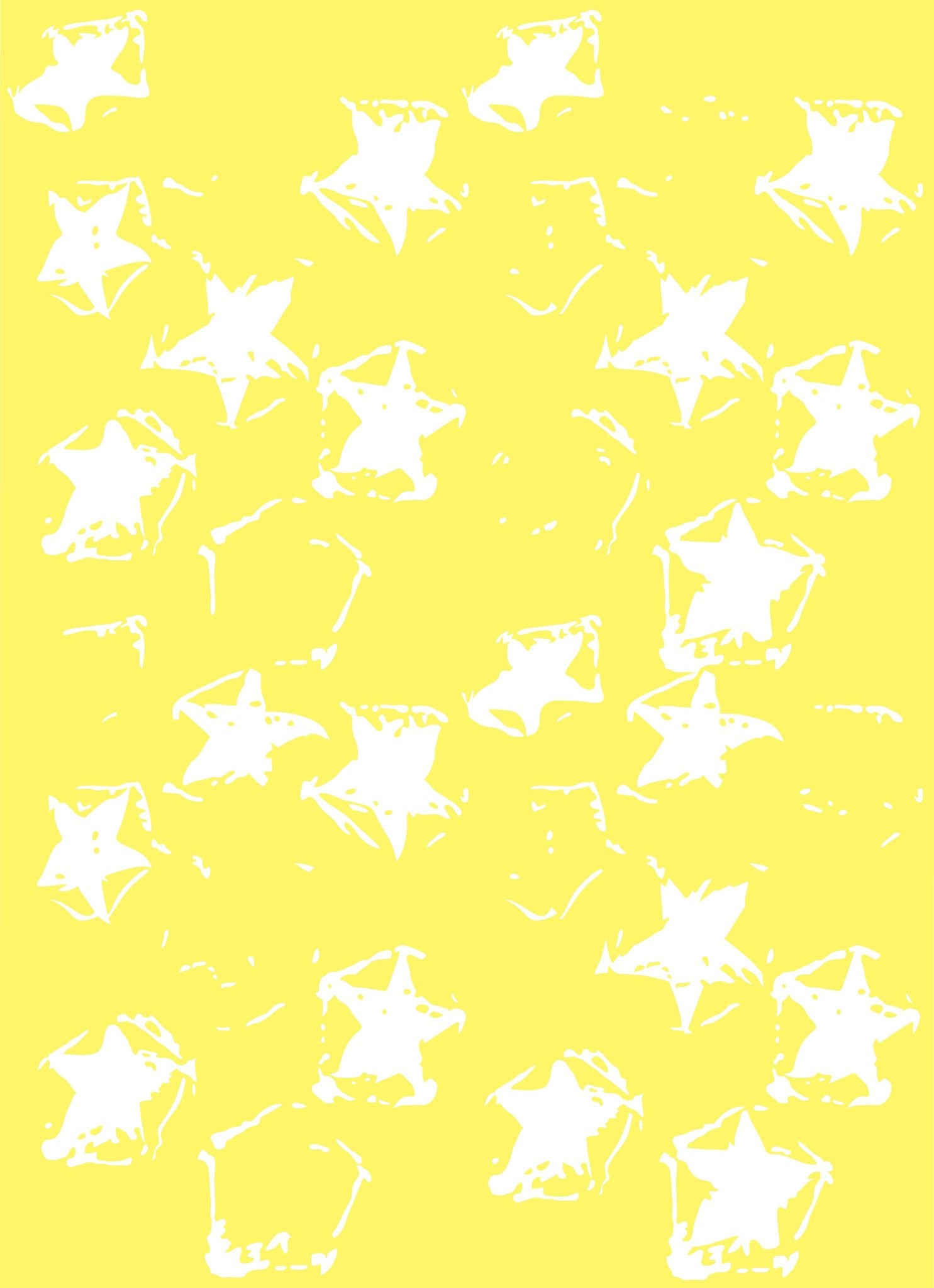 Star Wallpaper - Yellow